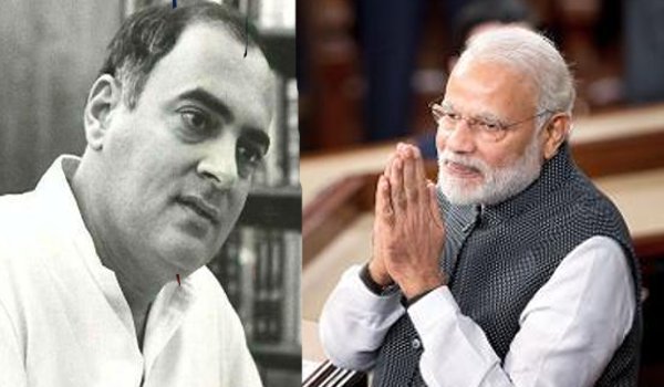 राजीव गांधी की जयंती पर पीएम मोदी को याद आए उनके दिए गए योगदान... 