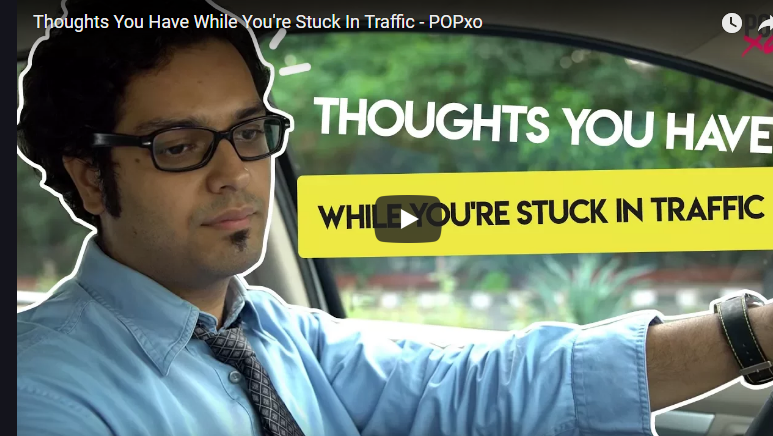 देखे विडियो: ट्रैफिक में फंसे लोगो के दिमाग में आते है ऐसे ही ख़याल....