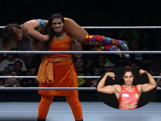 भारत की कविता देवी बनी WWE की पहली WRESTLER, रहा ऐसा PERFORMENCE