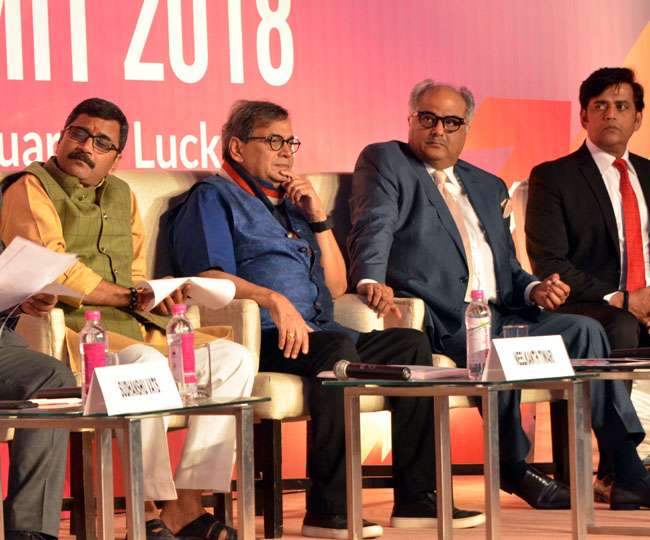 UP Investors Summit में उत्तर प्रदेश में बने हिंदी सिनेमा की अपनी इंडस्ट्री