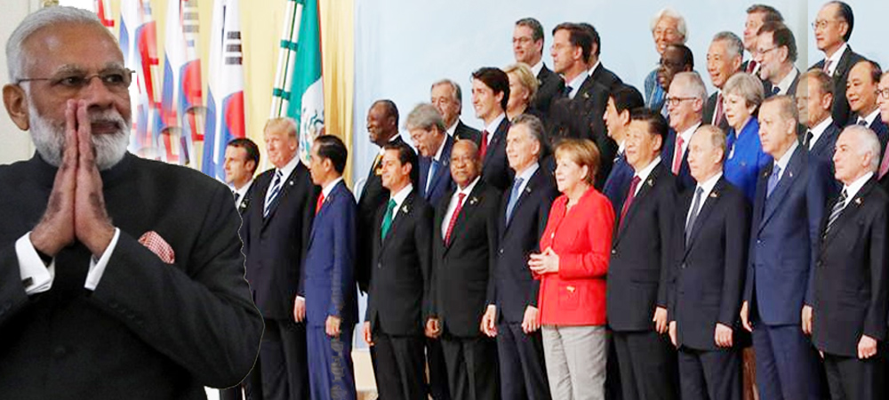 G-20 में पीएम मोदी का एेसा स्वागत पहले कभी किसी का नहीं हुआ...