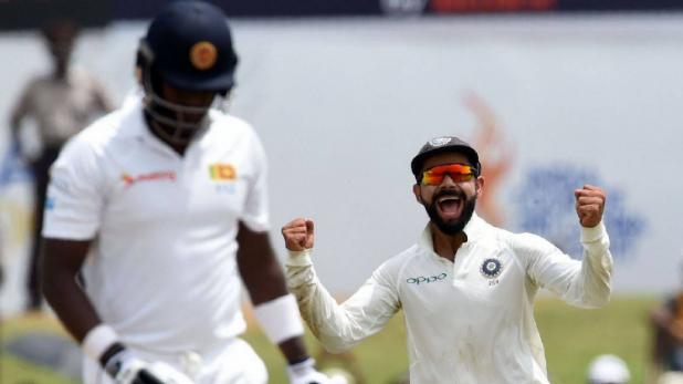 विराट के ब्रिगेड ने 304 रन से जीता गॉल टेस्ट अश्विन-जडेजा की फिरकी में फंसे श्रीलंकाई,