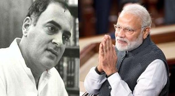 राजीव गांधी की जयंती पर पीएम मोदी को याद आए उनके दिए गए योगदान...