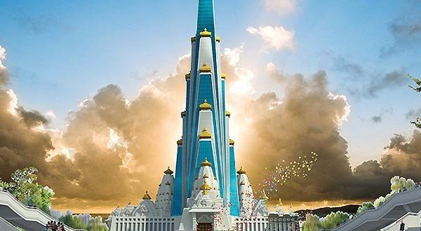यहाँ भारत का सबसे बड़ा मंदिर है महादेव का, दुबई के बुर्ज खलीफा को देता है बड़ा टक्कर...