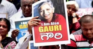 गौरी लंकेश मर्डर में कर्नाटक में 18 प्रगतिशील लेखकों को मिली सुरक्षा