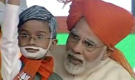 सोशल मीडिया पर छाए 'जूनियर' मोदी, PM पहुचें मिलने...