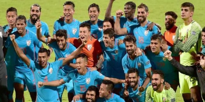 AFC Asian Cup 2019: संधू ने कहा, क्वालीफाई करने का श्रेय पूरी भारतीय टीम को जाता है