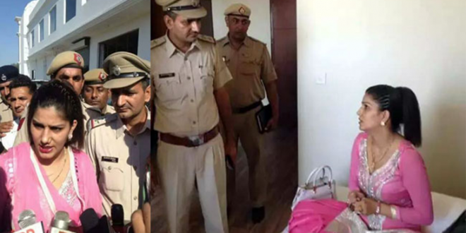 पुलिस रेड में नेता के साथ रंगे हाथों पकड़ी गई थीं सपना चौधरी...जानें पूरा मामला