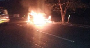 उत्तराखण्ड: चलती कार बनी आग का गोला, चालक ने बचाई जान
