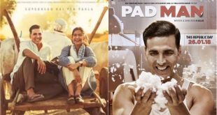 अक्षय कुमार की फिल्म 'पैड मैन' का मोशन पोस्टर हुआ रिलीज़, सोनम कपूर भी आई नज़र