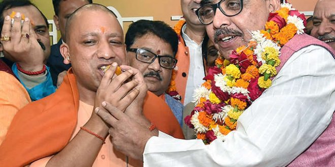 UP के शहरी निकायों में BJP की जीत: योगी बोले-गुजरात का ख्वाब देख रही कांग्रेस हो गई चित