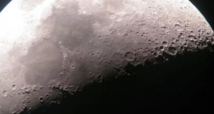 लखनऊ से ऐसा दिखता है चांद, नक्षत्रशाला में लगी हाईपावर दूरबीन