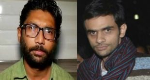गुजरात के दलित विधायक जिग्नेश मेवाणी और जेएनयू के छात्रनेता उमर खालिद के खिलाफ हिंसा भड़काने का केस दर्ज