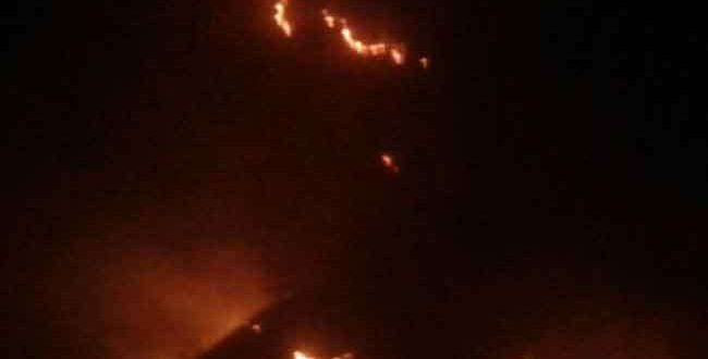 उत्तराखंड में जोशीमठ के जंगलों में नहीं थम रहा, आग लगने का सिलसिला