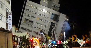 6.4 तीव्रता के भूकंप से थर्राया ताइवान, दो लोगों की मौत, 200 से ज्यादा घायल