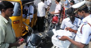 चेन्नई में ट्रैफिक पुलिस को दिए गए वर्दी में लगाए जाने वाले कैमरे