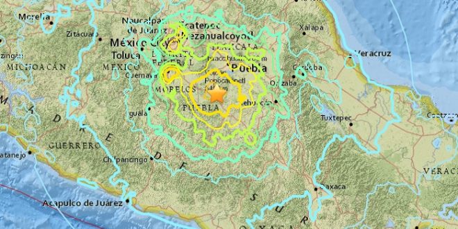 मेक्सिको में फिर आया 7.2 तीव्रता का भूकंप, लोगों में डर का माहौल: VIDEO