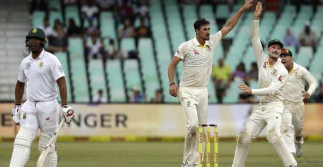 डरबन टेस्ट मैच: अफ्रीका पस्त, ऑस्ट्रेलिया मस्त
