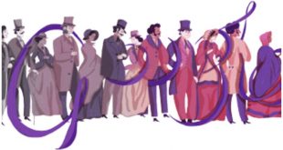Google Doodle: बैंगनी डाई की खोज करने वाले विलियम हैनरी पर्किन को गूगल ने ऐसे किया याद