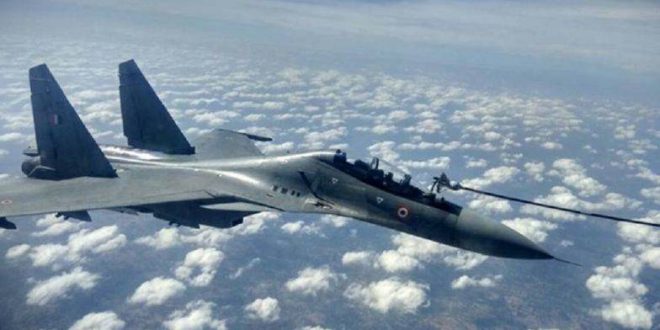भारतीय सीमा पर पाकिस्‍तान की ओर से लड़ाकू विमान और ड्रोन भेजे , भारत के सुखोई विमानों ने खदेड़ा